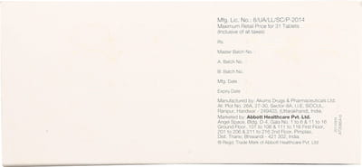 Rockbon Strip Of 30 Tablet Combikit