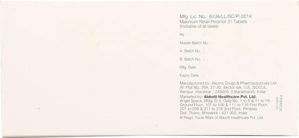 Rockbon Strip Of 30 Tablet Combikit