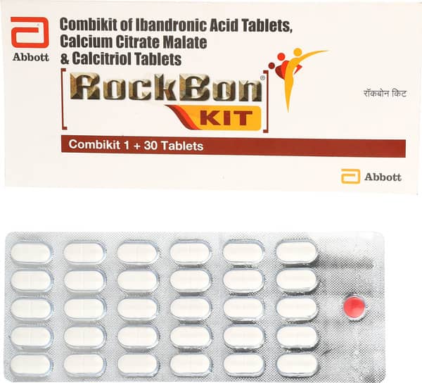 Rockbon Strip Of 30 Tablet Combikit