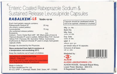 Rabalkem Ls Strip Of 10 Capsules