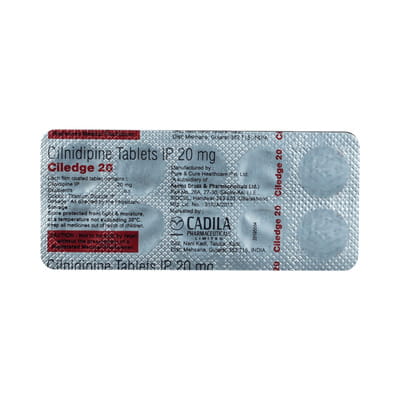 Ciledge 20mg Strip Of 10 Tablets