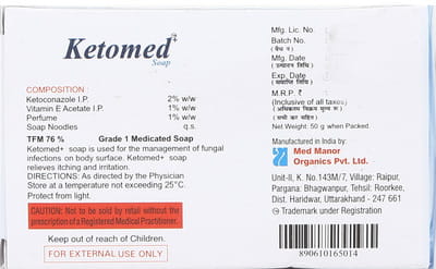 Ketomed Plus Soap 50gm
