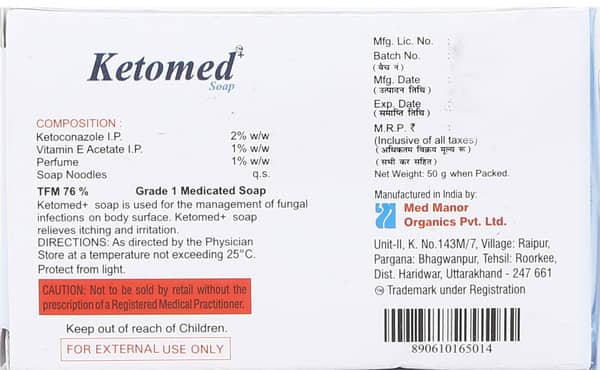 Ketomed Plus Soap 50gm