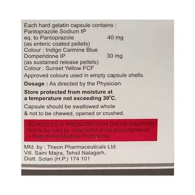 Peno Dsr Strip Of 10 Capsules