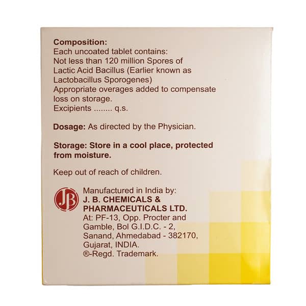 Sporlac Ds Strip Of 25 Tablets