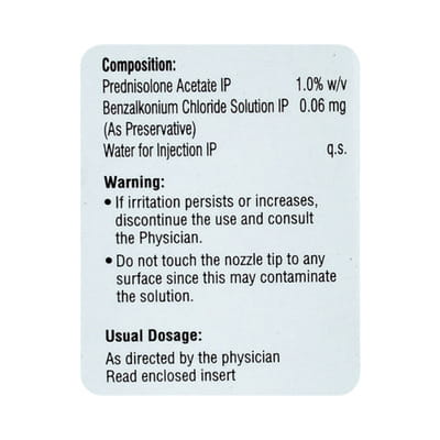 Predina Bottle Of 10ml Eye Drops