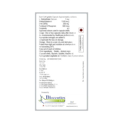 Folic Mpd Strip Of 10 Capsules