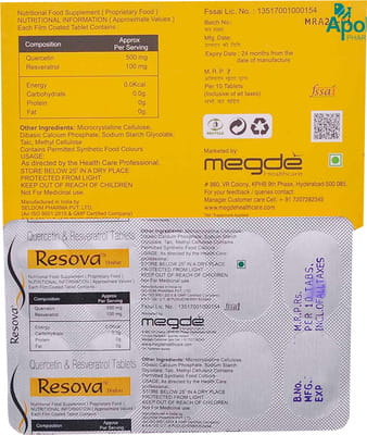 Resova Strip Of 10 Tablets