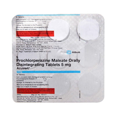 Acuvert 5mg Strip Of 15 Tablets