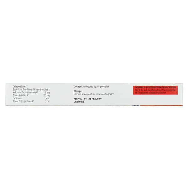 Go Bolus 15Mg Pre Filled Syringe Of 1Ml Injection