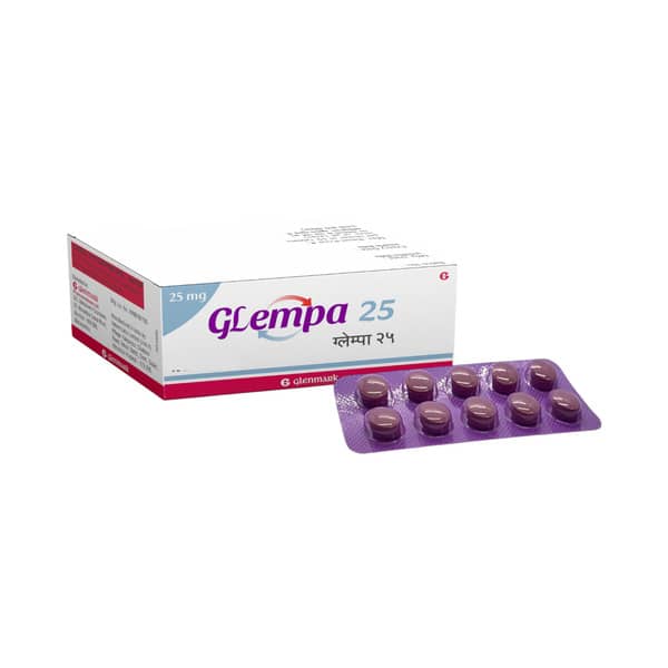 Glempa 25mg Strip Of 10 Tablets