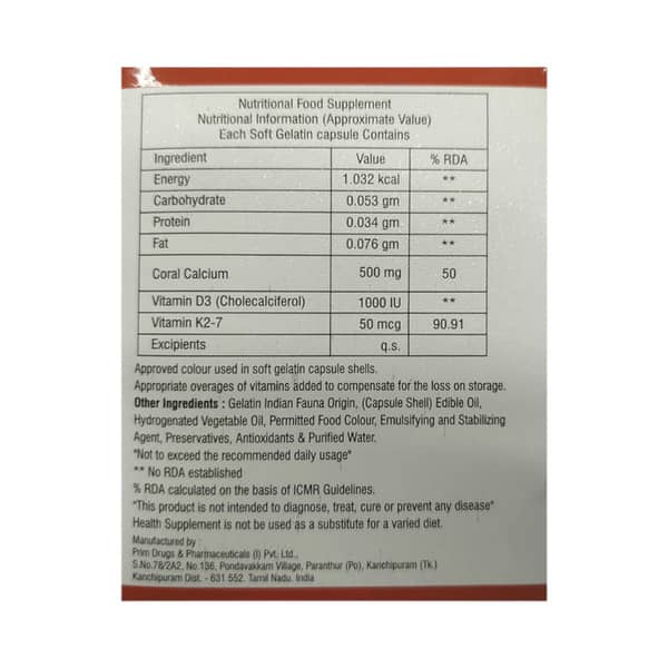 Cibna Strip Of 15 Capsules