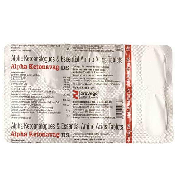 Alpha Ketonavag Ds Strip Of 10 Tablets