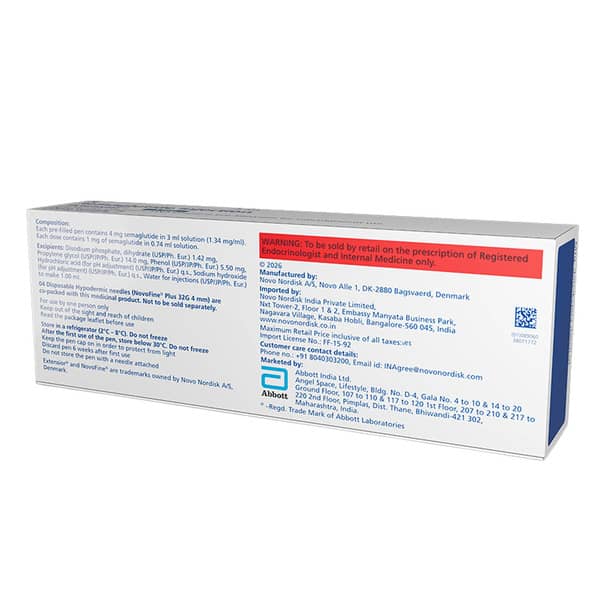 Extensior 1Mg Pre Filled Pen Of 3Ml Solution For Injection
