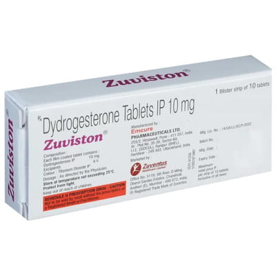 ज़ुविस्टन10 टैबलेट्स की स्ट्रिप