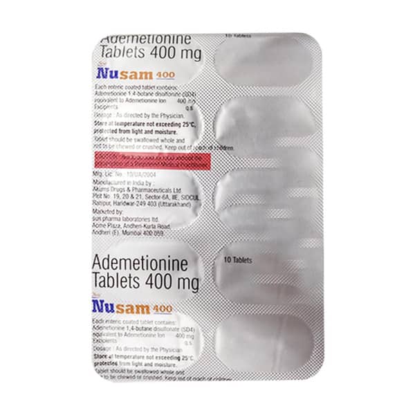 New Nusam 400mg Strip Of 10 Tablets