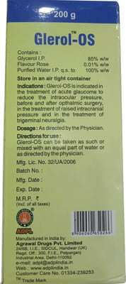 Glerol Os Liquid 200 G