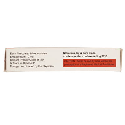 Empapro 10mg Strip Of 10 Tablets