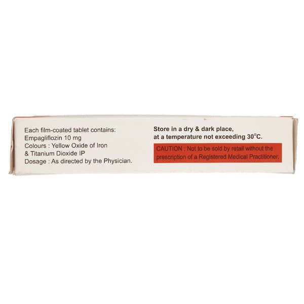 Empapro 10mg Strip Of 10 Tablets