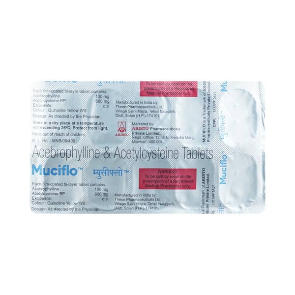 Muciflo Strip Of 10 Tablets