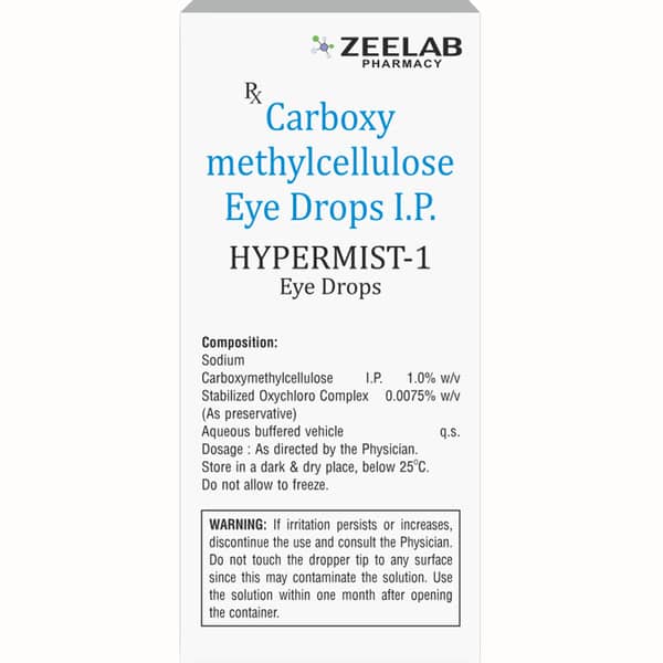 Hypermist 1% Bottle Of 10ml Eye Drops