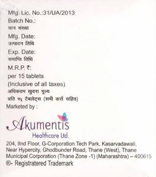 Benitowa Trio Strip Of 15 Tablets