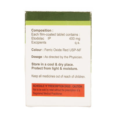 Etodonol 400mg Strip Of 10 Tablets