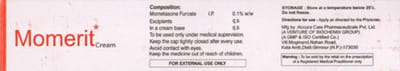 Momerit 0.1%Tube Of 15gm Cream
