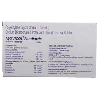 Movicol Paediatric Sachet Of 6.85gm Oral Powder (Box Of 6)