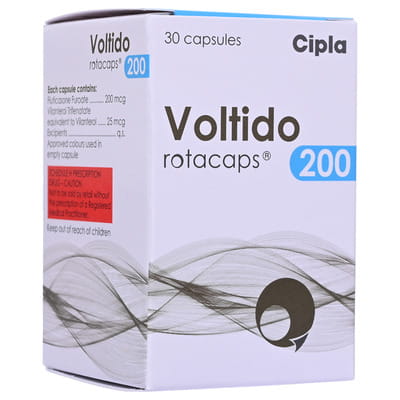 Voltido 200mcg Box Of 30 Rotacaps