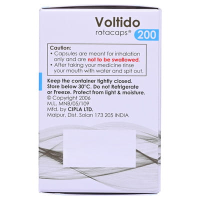 Voltido 200mcg Box Of 30 Rotacaps