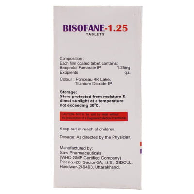 Bisofane 1.25mg Strip Of 10 Tablets