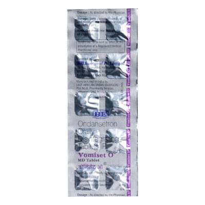 Vomiset O 4mg Md Strip Of 10 Tablets