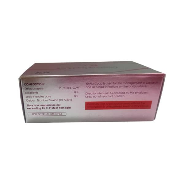 Kz Plus Medicated Box Of 75gm Soap