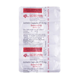 Soretin 10Mg Strip Of 10 Capsules