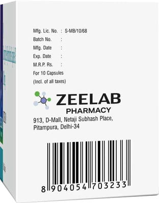 Doxzee 100mg Strip Of 10 Capsules