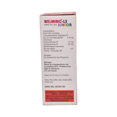 Welminic Ls Junior Bottle Of 60ml Expectorant
