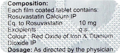 Plaros 10mg Strip Of 15 Tablets