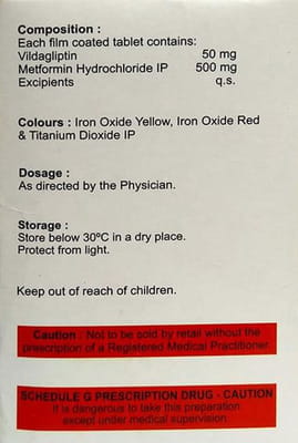 Vilatin 50mg Strip Of 15 Tablets