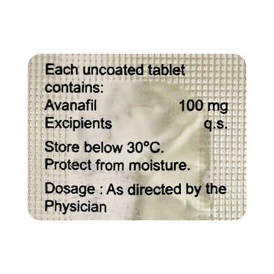 Avanext 100mg Strip Of 4 Tablets
