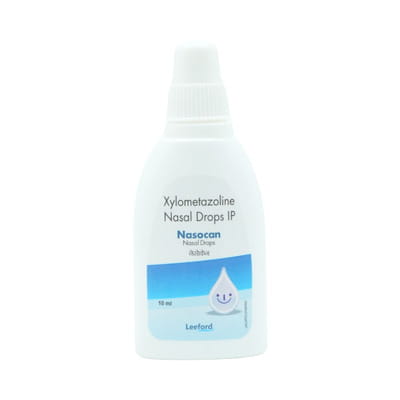 Nasocan 0.1% Bottle Of 10ml Nasal Drops