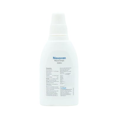 Nasocan Adult 0.1% Bottle Of 10ml Nasal Drops