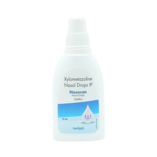 Nasocan Adult 0.1% Bottle Of 10ml Nasal Drops