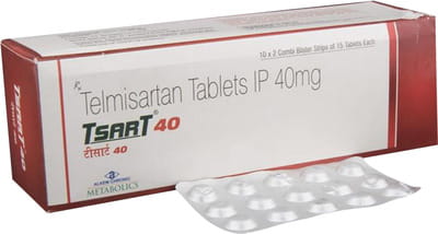 Tsart Am 40/5mg Strip Of 15 Tablets