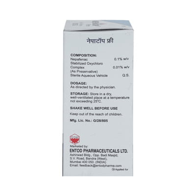 Nepatop Free Bottle Of 10ml Eye Drops