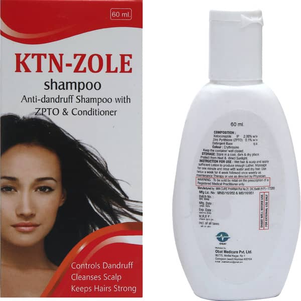 Ktn Zole Bottle Of 60ml Shampoo