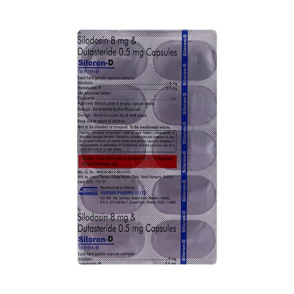 Siloron D Strip Of 10 Capsules