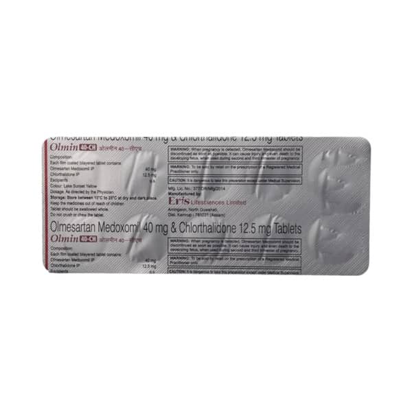 Olmin Ch 40Mg Strip Of 15 Tablets