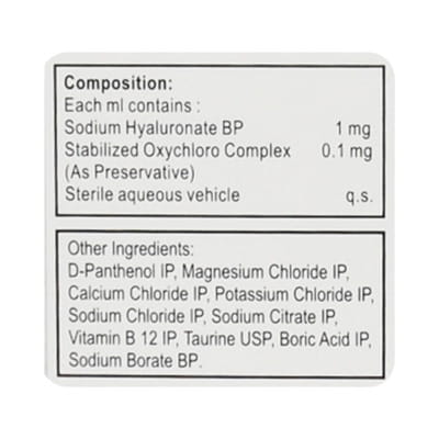 New Optidew Bottle Of 10ml Eye Drops