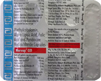 Nervup Od Strip Of 15 Capsules